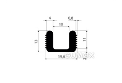 SILIKONPROFILE U-FORM